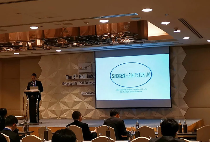 SinoGen PinPetch On National Railways Meeting in Thailand 800x540 SinoGen PinPetch On National Railways Meeting in Thailand